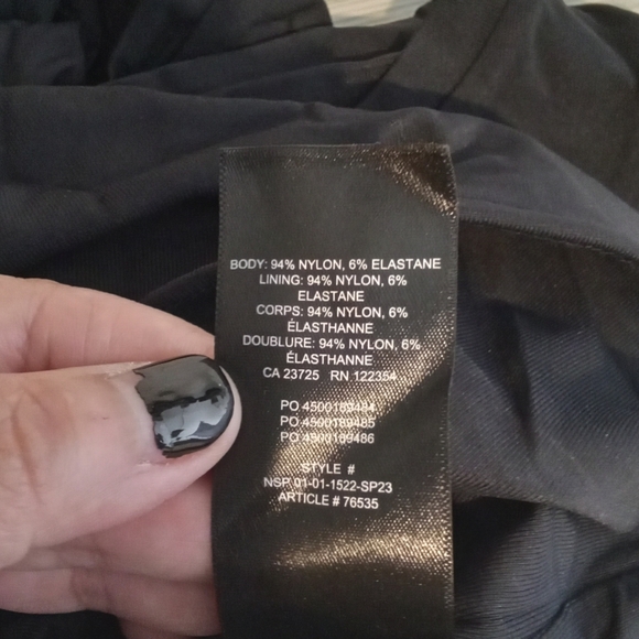 Babaton sculpt muscle tank black women's small - Picture 7 of 9